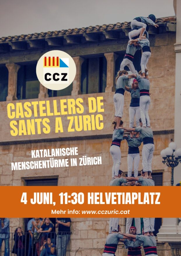 Castellers de Sants a Zürich – 4 Juny 11:30h